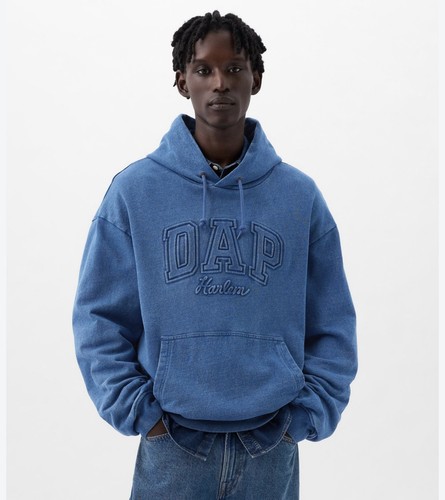 Gap dap blue hoodie harlem - gap,